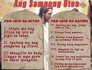 ika anim na utos ng diyos|Ang Sampung Utos ng Diyos: Ten Commandments .